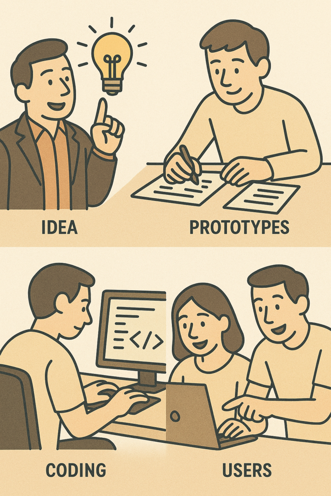 The Software Development Process - Blanmo